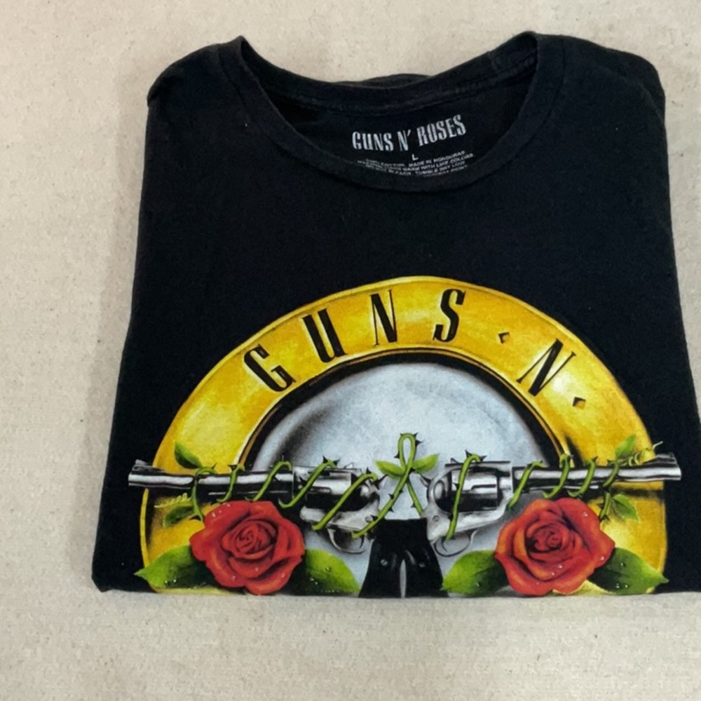 EUC Unisex Guns N' Roses Black Graphic T-Shirt